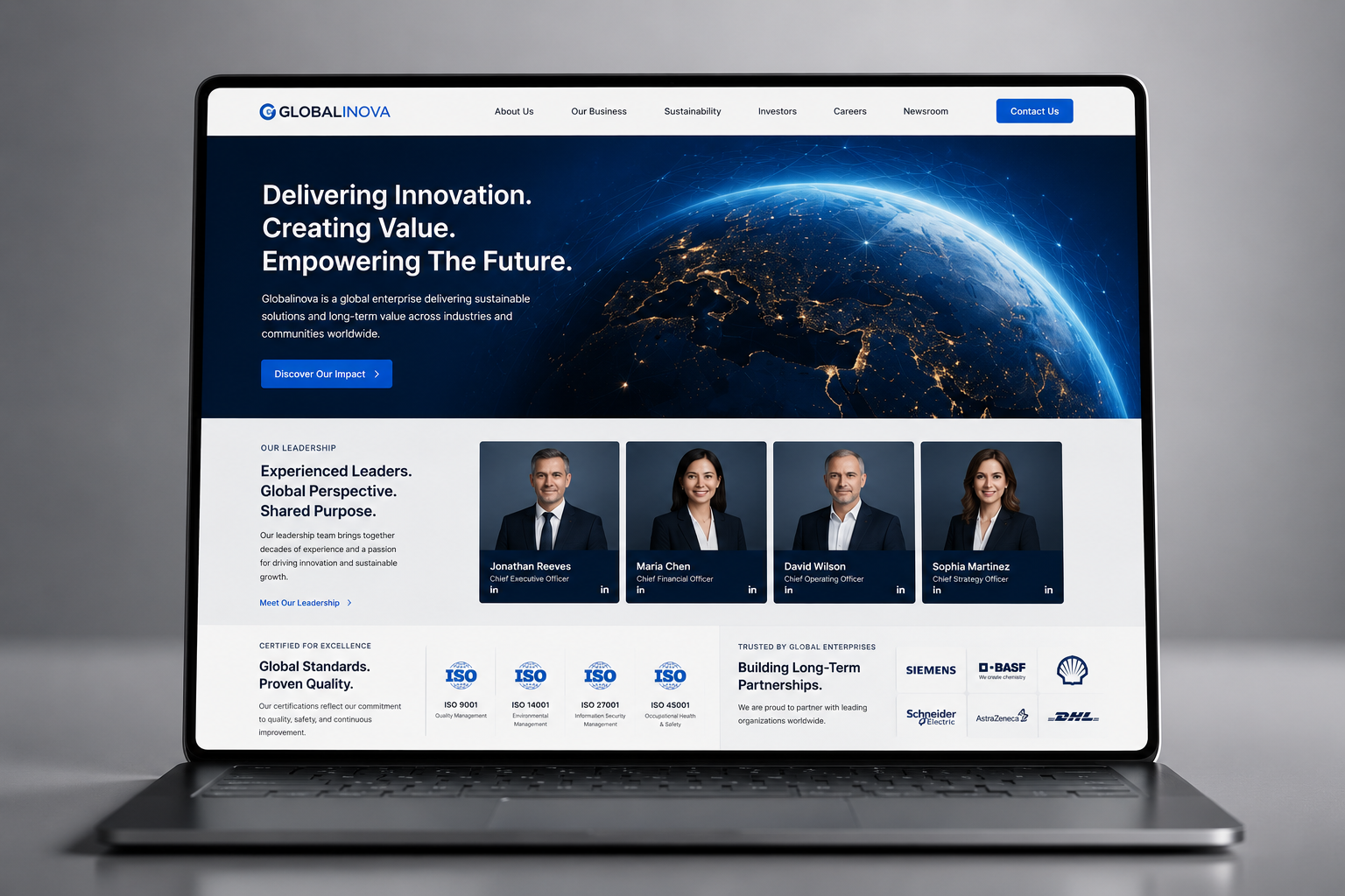 Professional Corporate Website Design