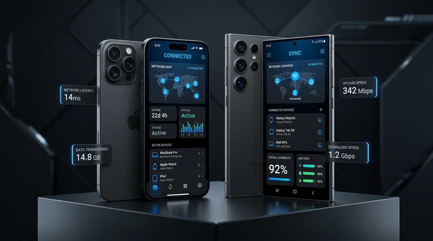 Android and iOS Mobile App Showcase - Gilabs