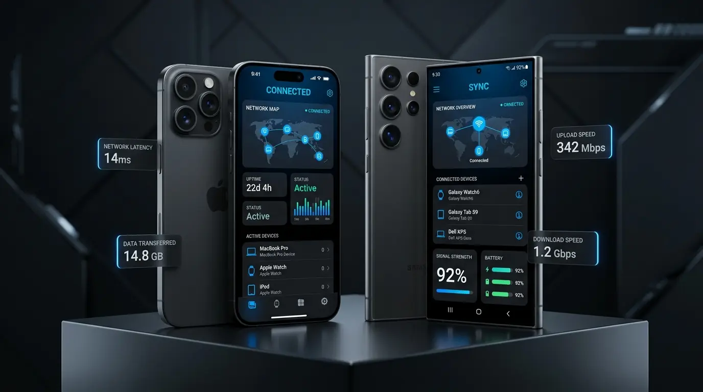 Mockup Aplikasi Mobile Android dan iOS - Gilabs