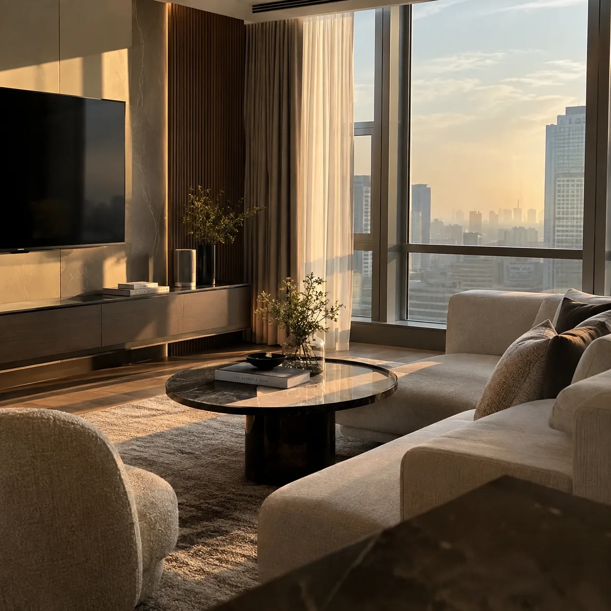 Modern executive interior spaces