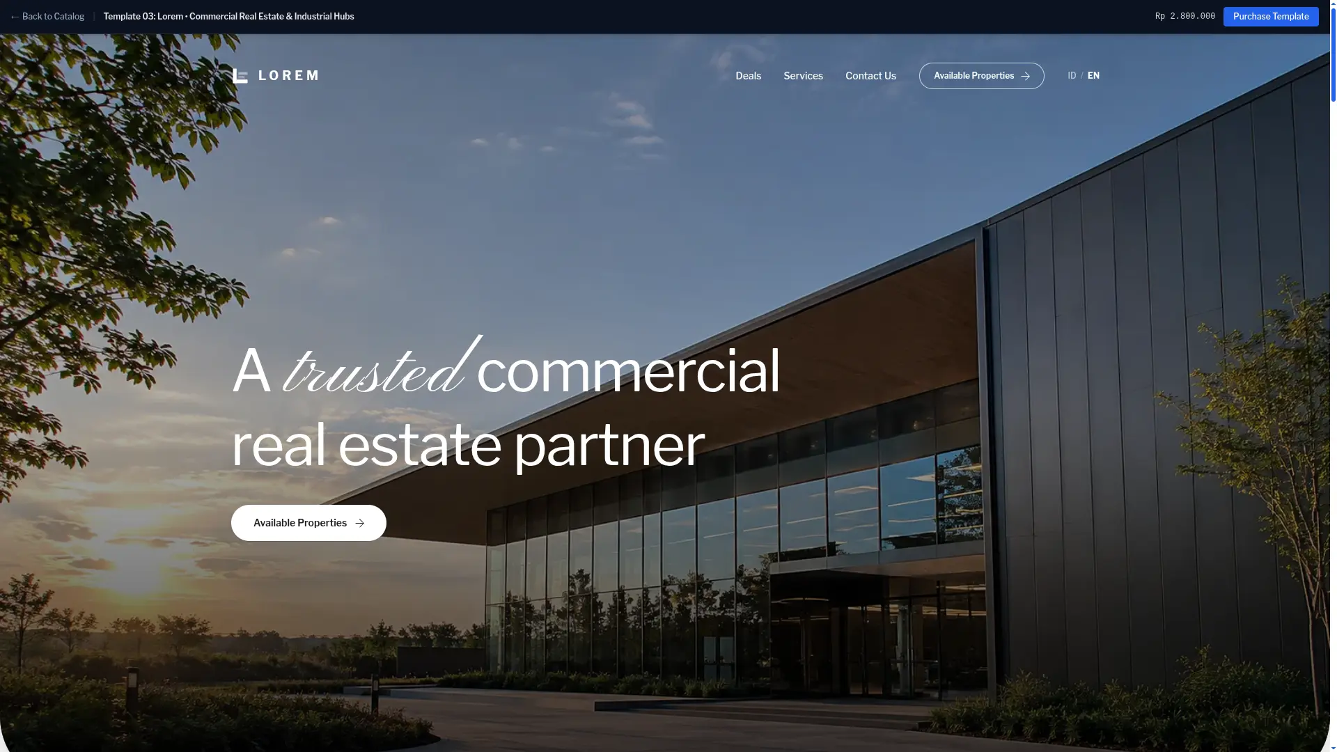 Lorem • Real Estate Komersial